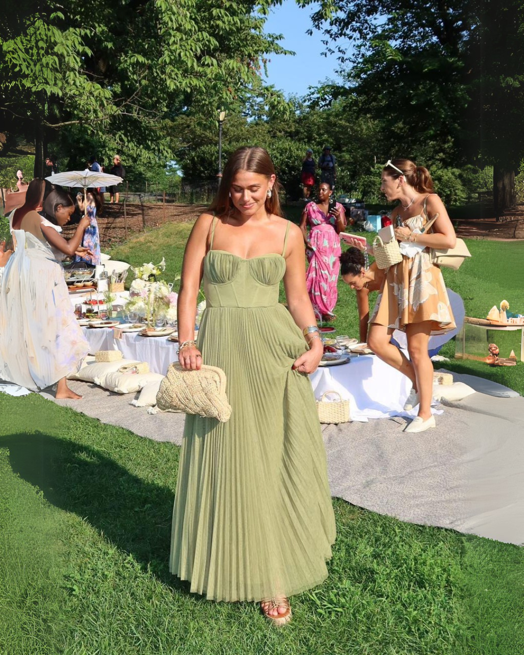 Sidonie | Olive Garden Gown • Maeve