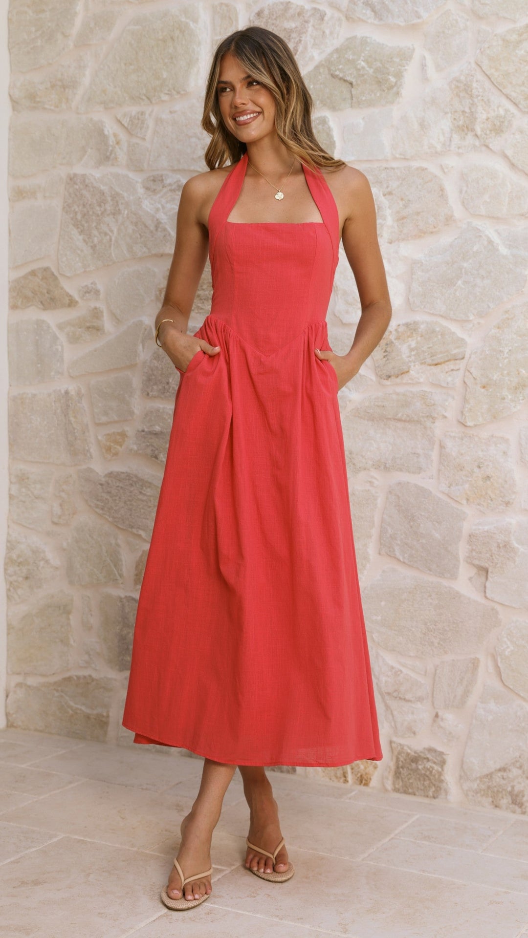Karys | Halter Maxi Dress