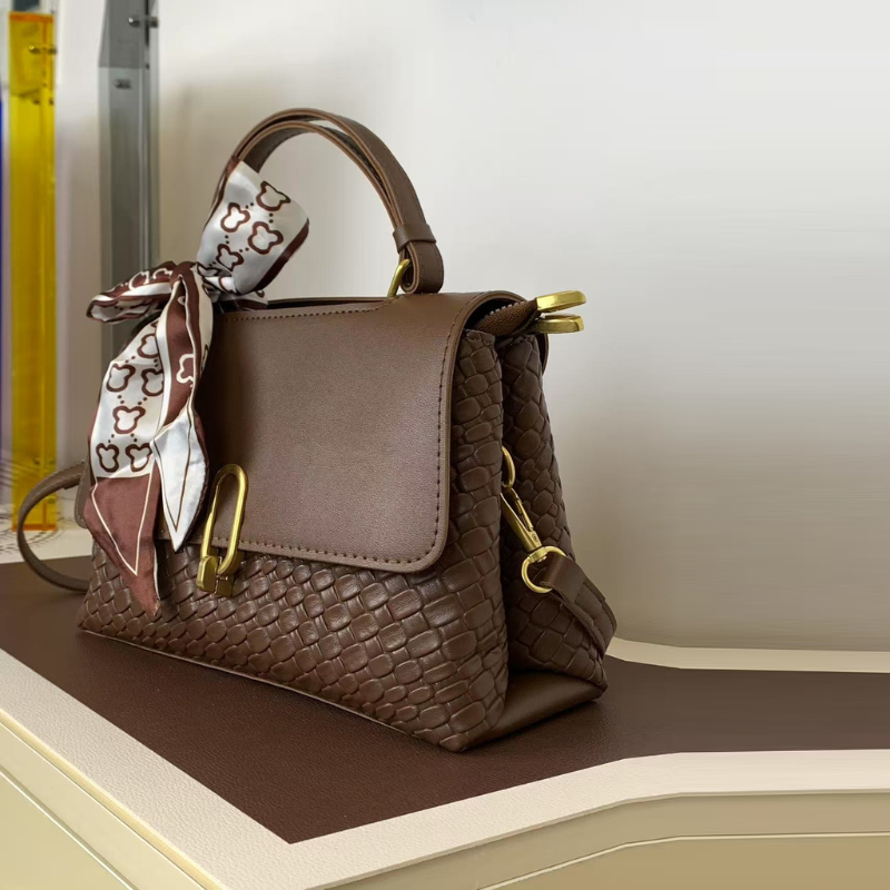 Sienna | Woven Top-Handle Bag