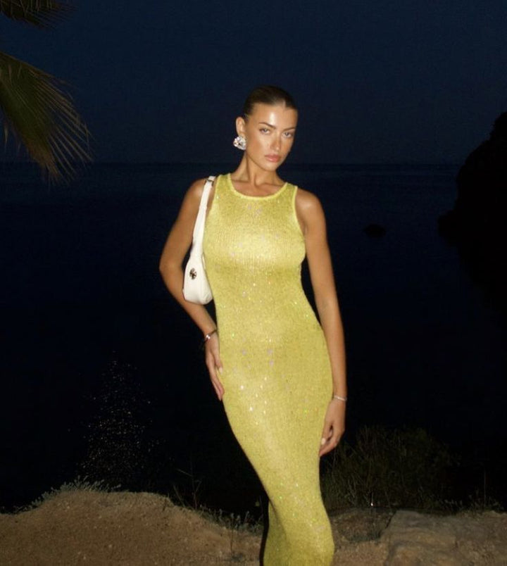 Louisa | Sunset Sparkle Gown