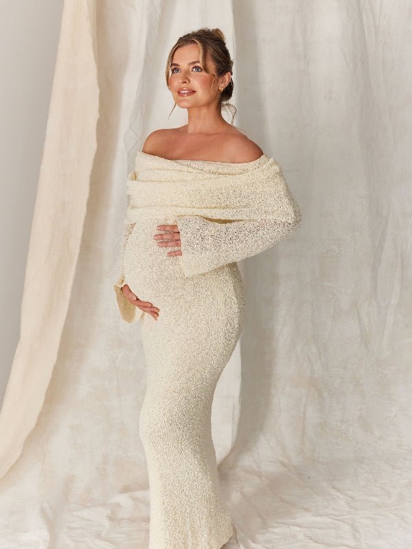 Mia | Off-Shoulder Maxi Dress
