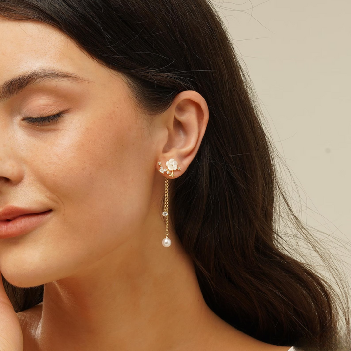 Fleuria Pearl Earrings