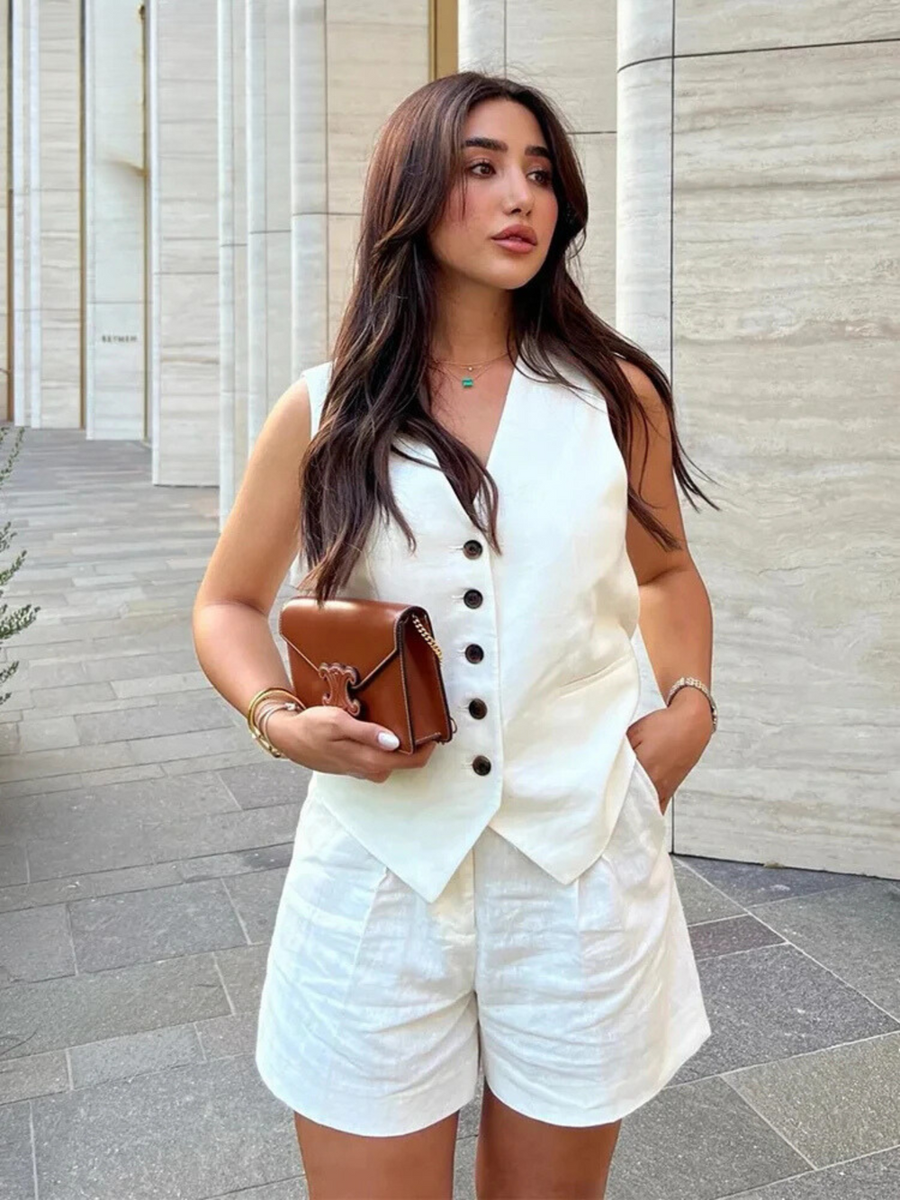 Lavinia Mini Vest in first_variant_option1 | Elegant Women's Dress - Maeve The Label