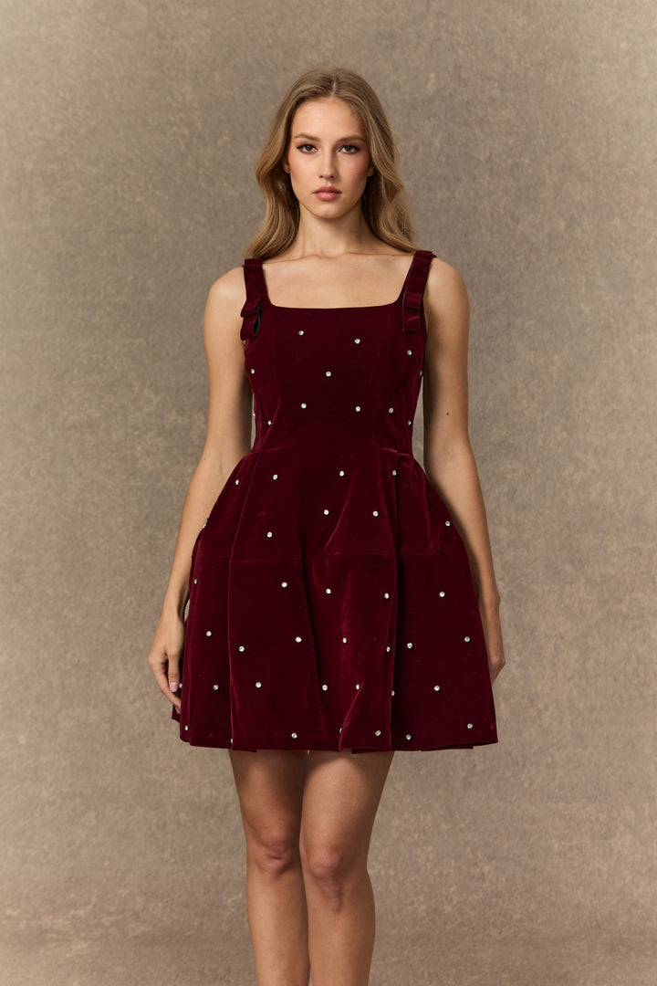 Seraphina | Square Neck Mini Dress