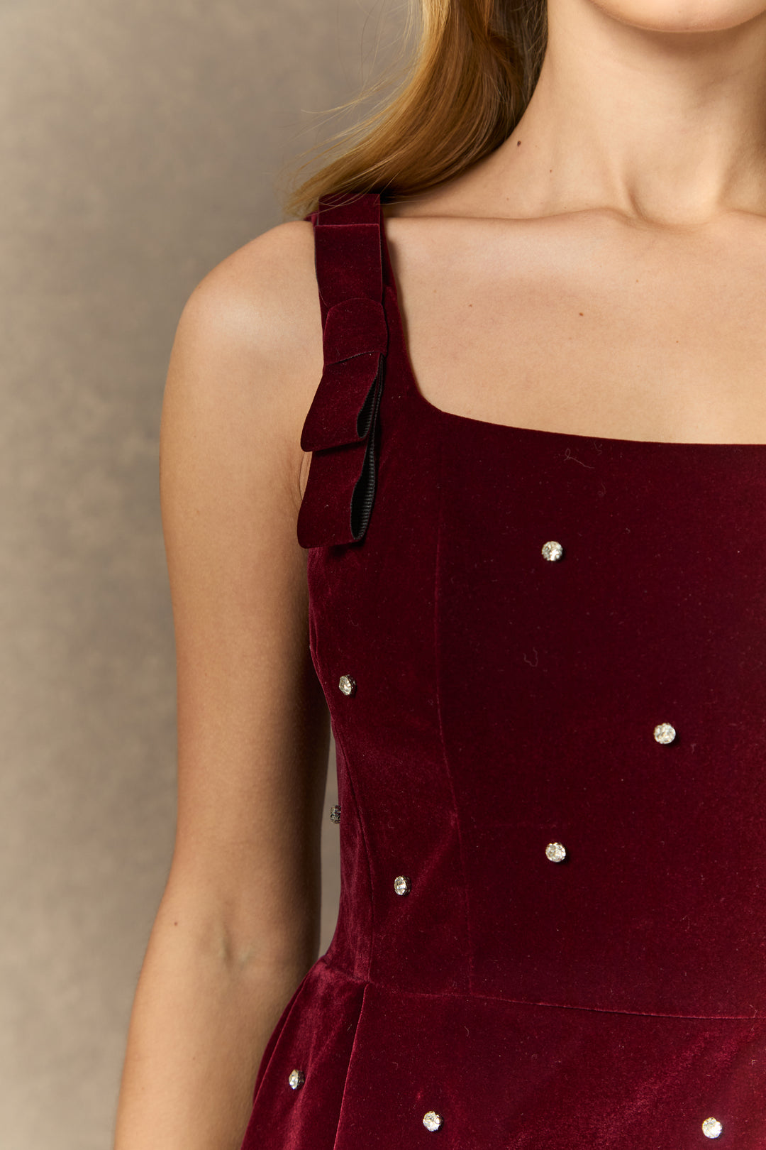 Seraphina | Square Neck Mini Dress