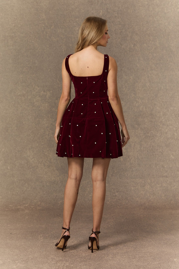 Seraphina | Square Neck Mini Dress