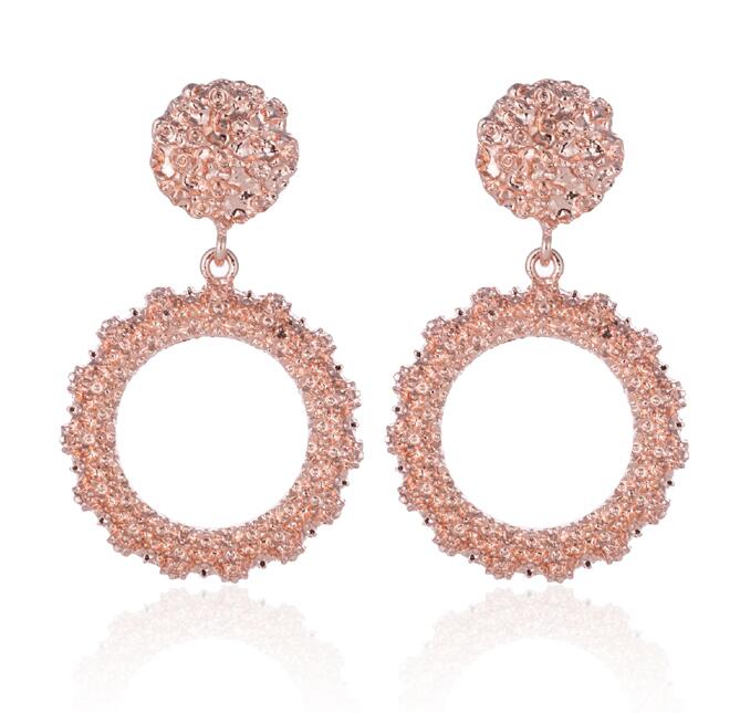 Cleodora | Geometric Drop Earrings
