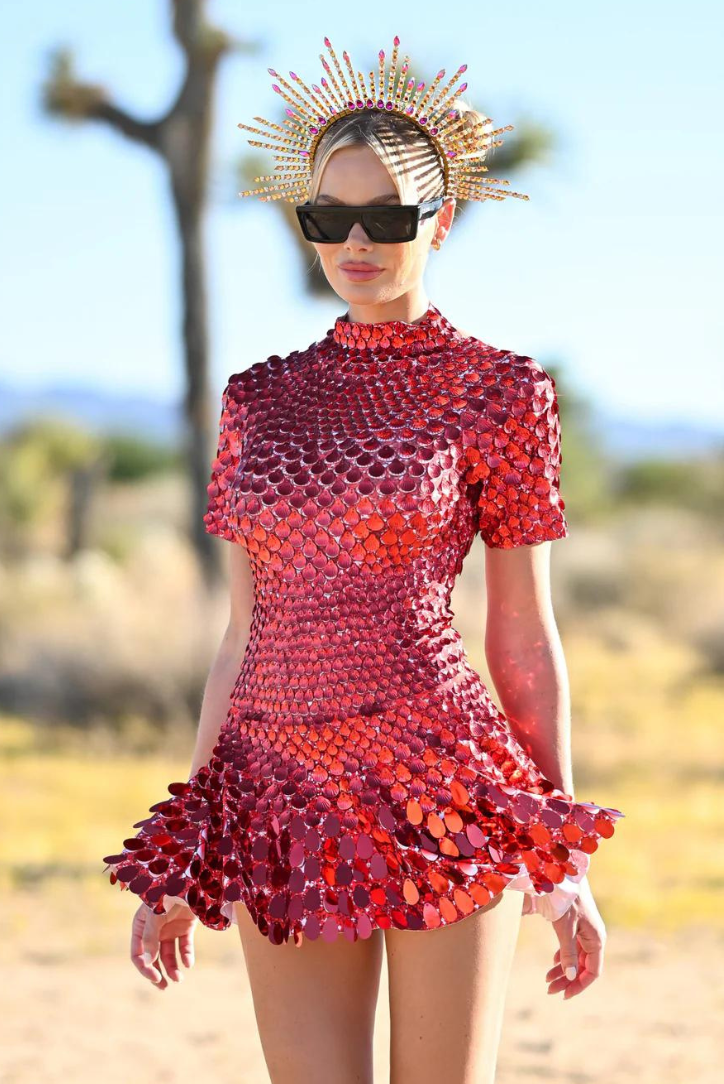 Zuleika | Glimmer Mini Dress