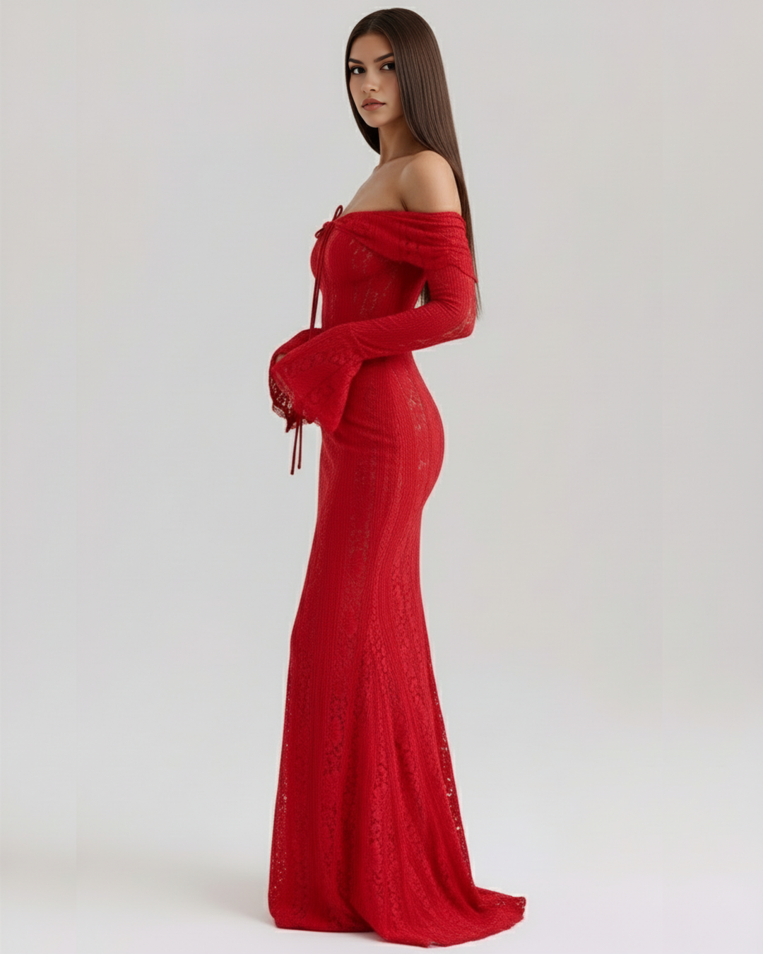 Alexandra | Off-Shoulder Maxi Dress