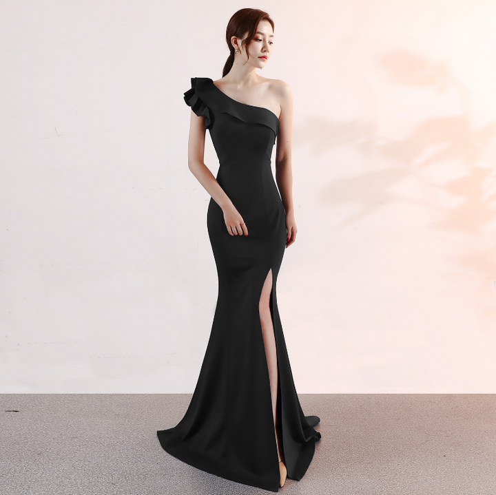 Cassiopeia | One-Shoulder Evening Gown