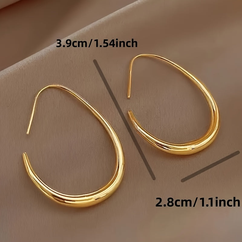 Calla | Open Hoop Earrings
