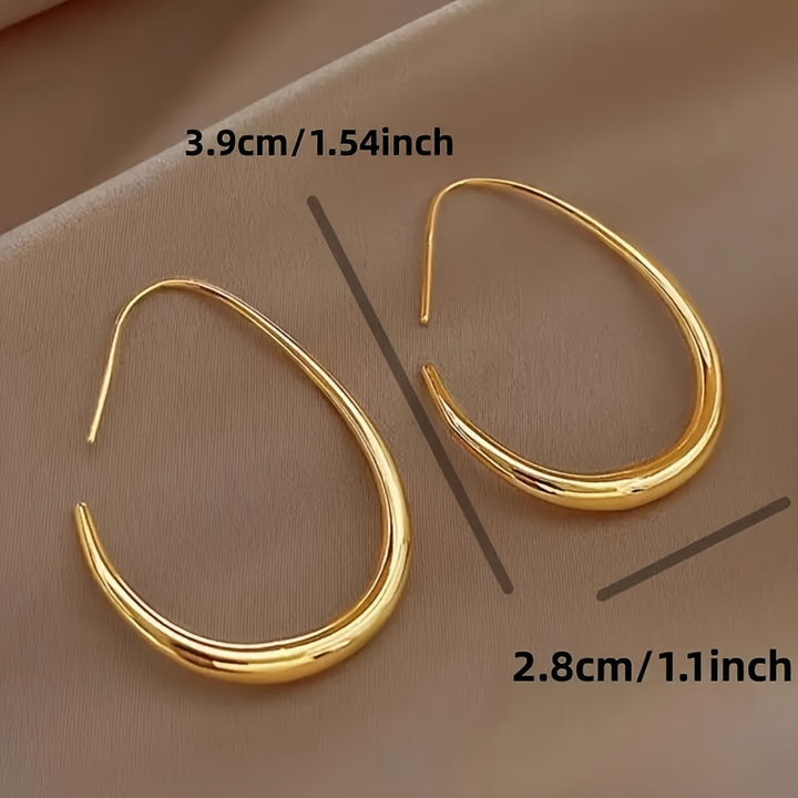 Calla | Open Hoop Earrings