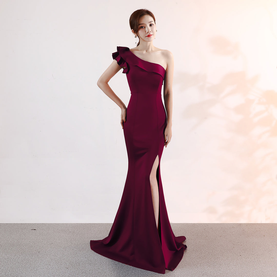 Cassiopeia | One-Shoulder Evening Gown