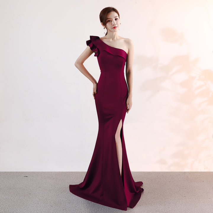 Cassiopeia | One-Shoulder Evening Gown