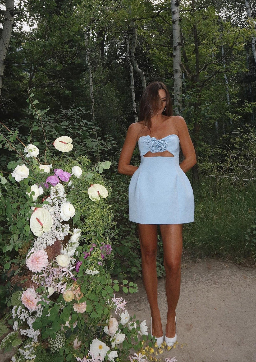 Amelina | Sweet Blush Bloom in first_variant_option1 | Elegant Women&