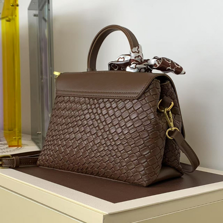 Sienna | Woven Top-Handle Bag