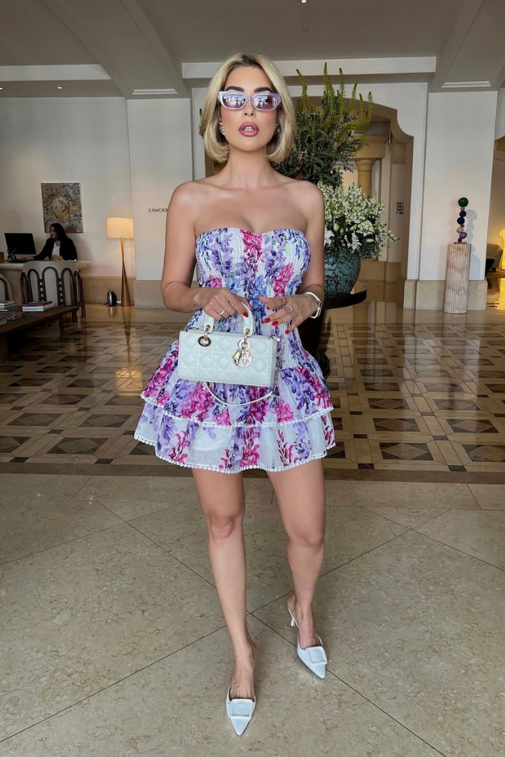 Hester | Ruffle Mini Dress