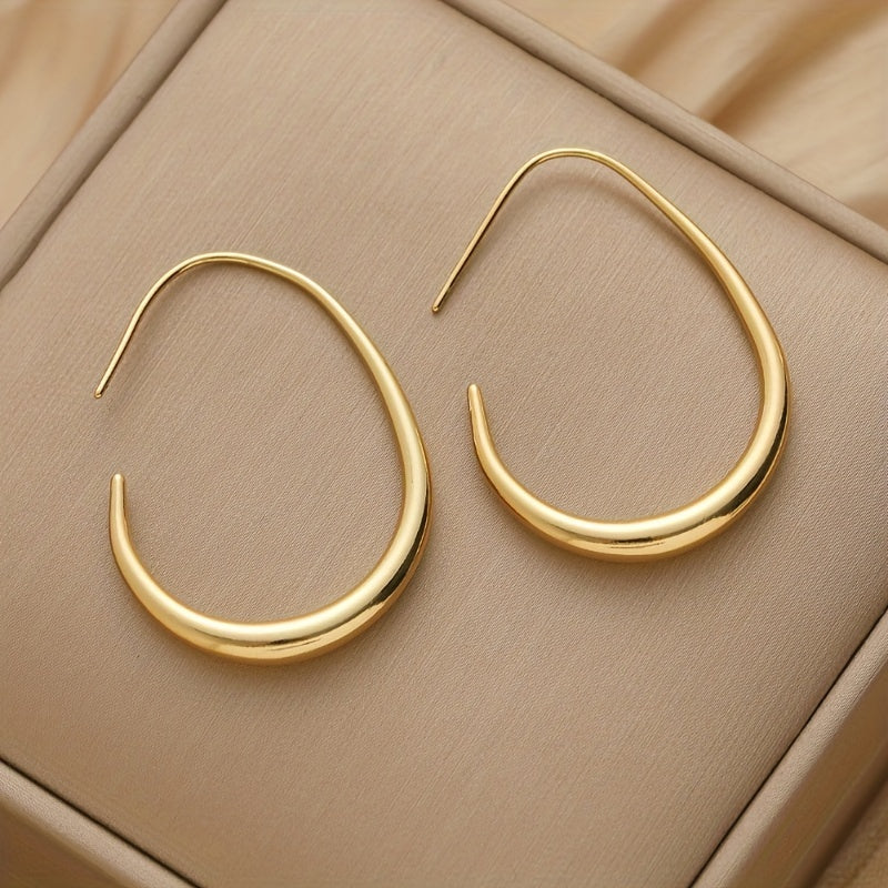 Calla | Open Hoop Earrings