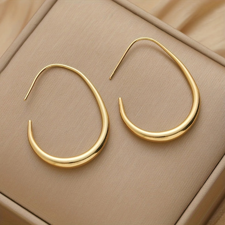 Calla | Open Hoop Earrings