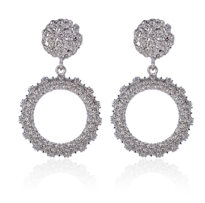 Cleodora | Geometric Drop Earrings