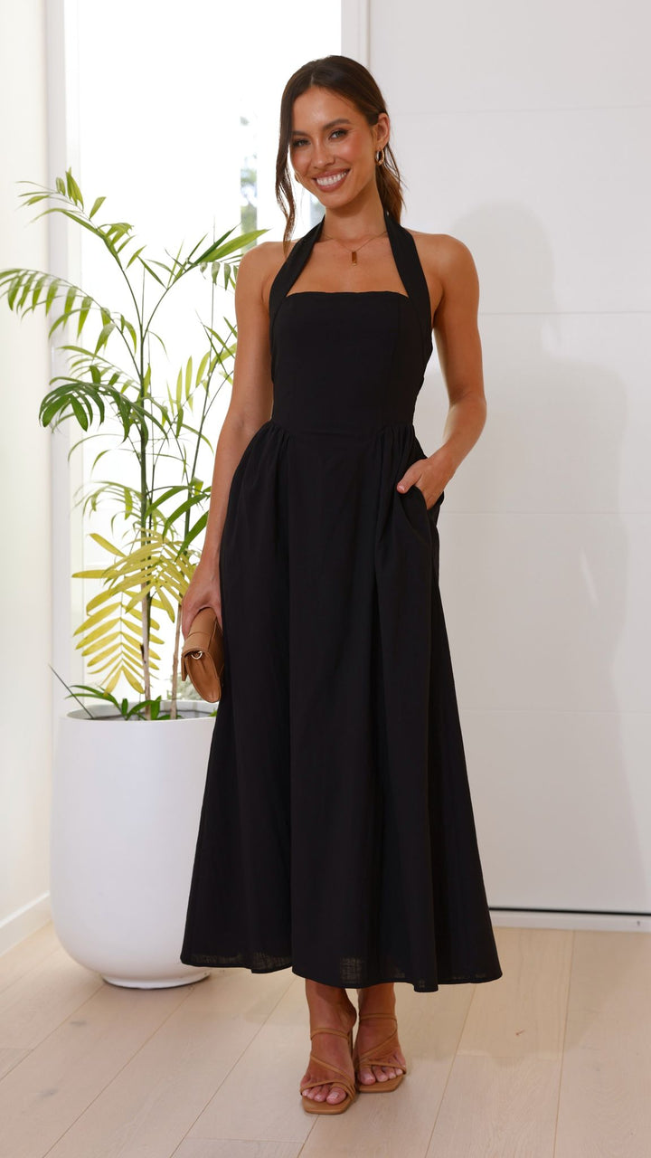 Karys | Halter Maxi Dress