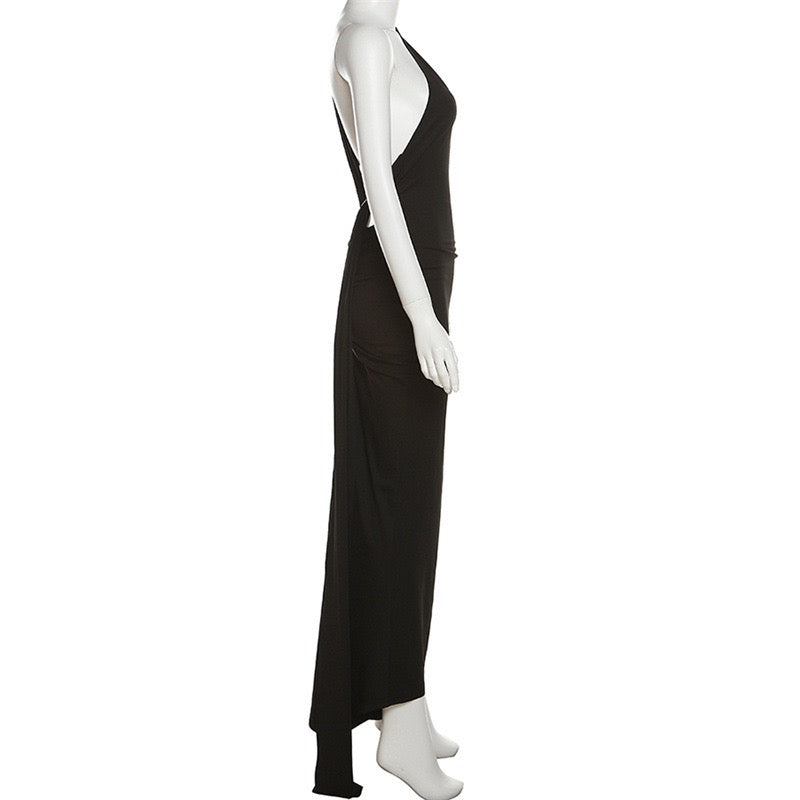 Scarletta | One-Shoulder Bodycon Maxi Gown