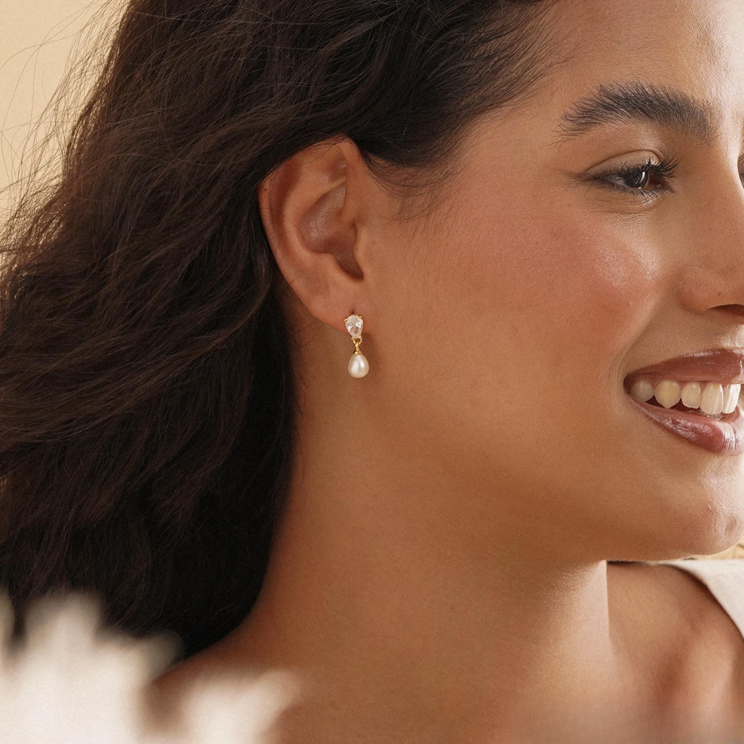 Elowen Pearl Earrings