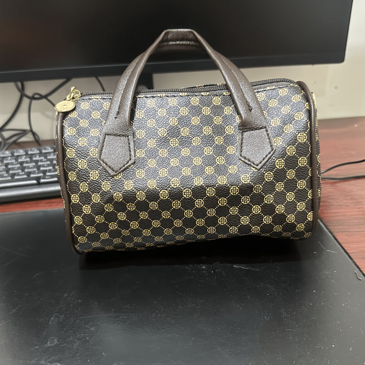 Harper | Monogram Duffel Crossbody