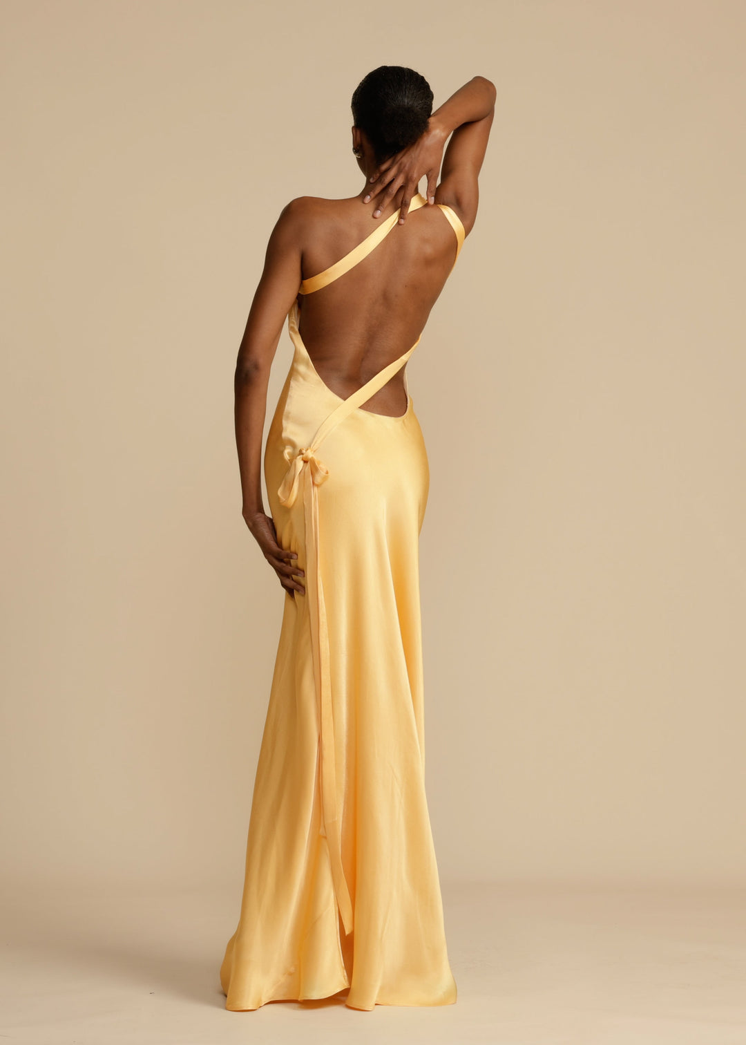 Novi | Radiant Satin Gown