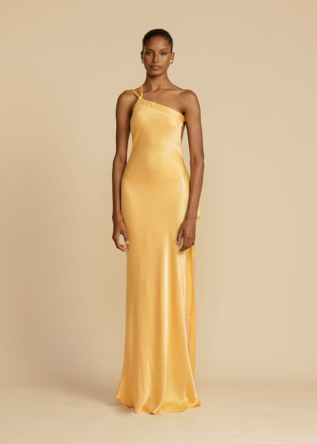 Novi | Radiant Satin Gown