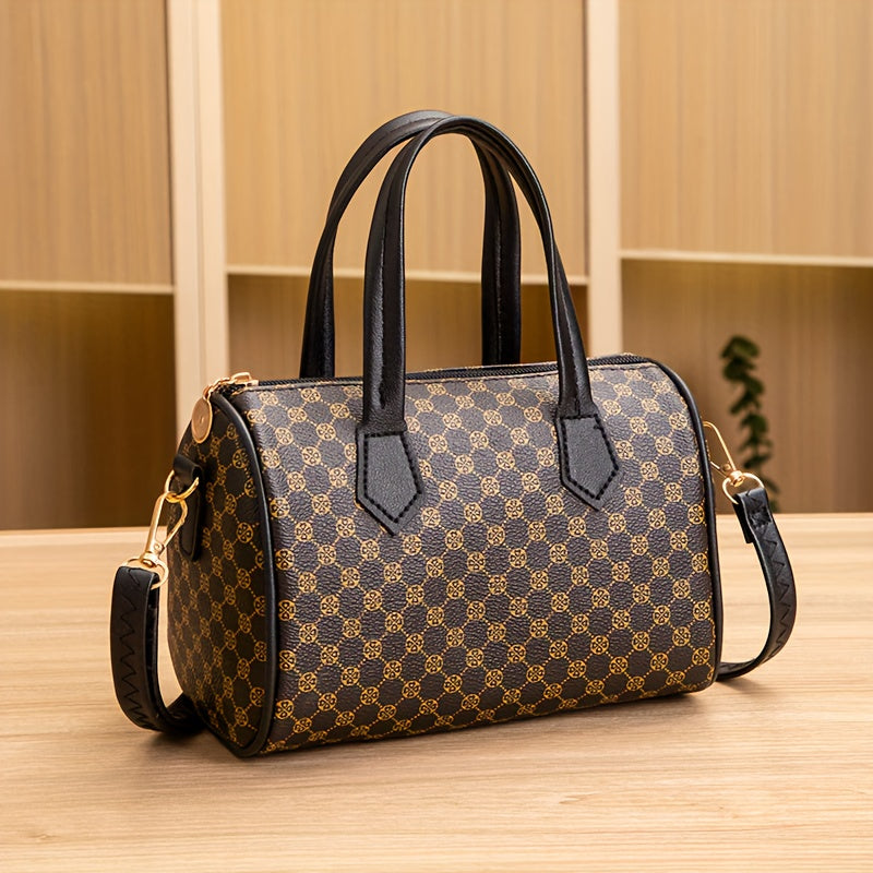 Harper | Monogram Duffel Crossbody