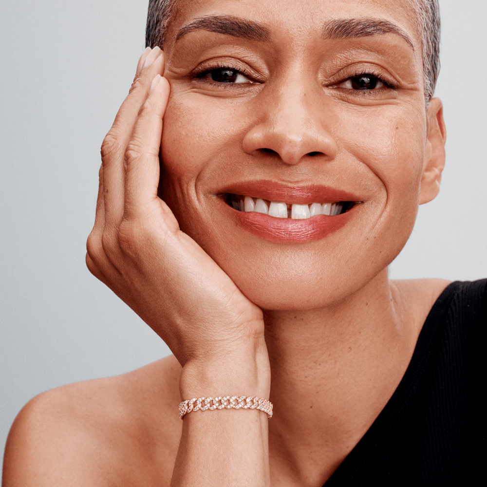 Wendolyn | Pavé Link Statement Bracelet