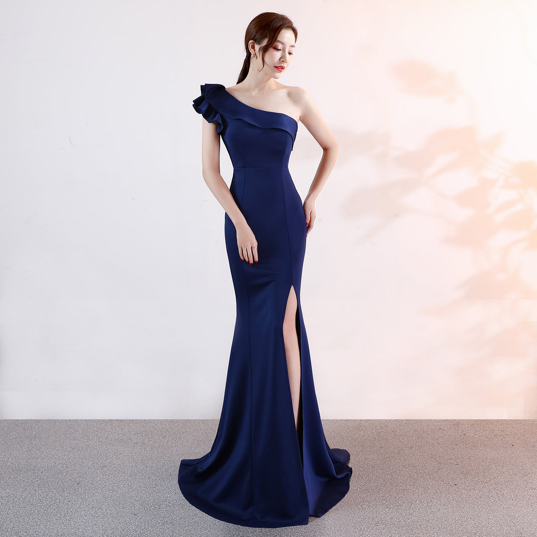 Cassiopeia | One-Shoulder Evening Gown