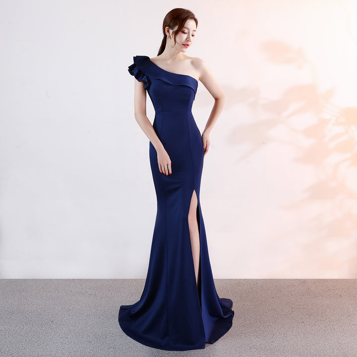 Cassiopeia | One-Shoulder Evening Gown