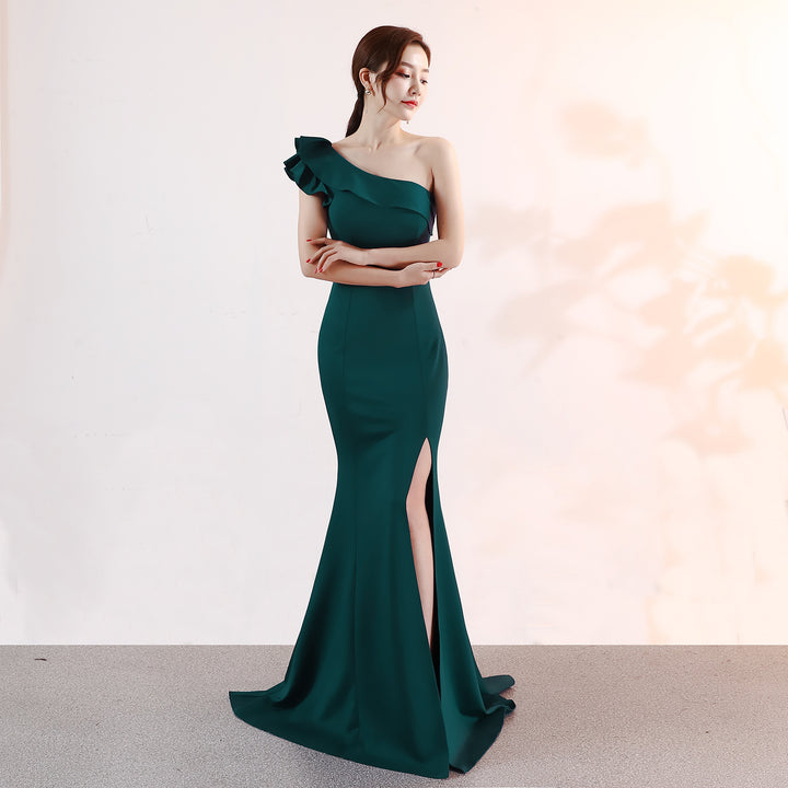 Cassiopeia | One-Shoulder Evening Gown
