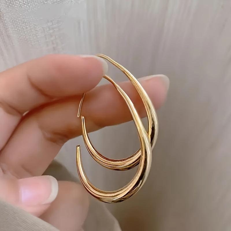 Calla | Open Hoop Earrings