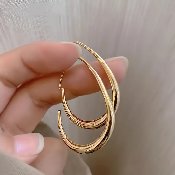 Calla | Open Hoop Earrings