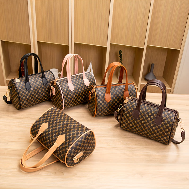 Harper | Monogram Duffel Crossbody