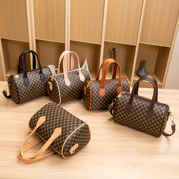 Harper | Monogram Duffel Crossbody