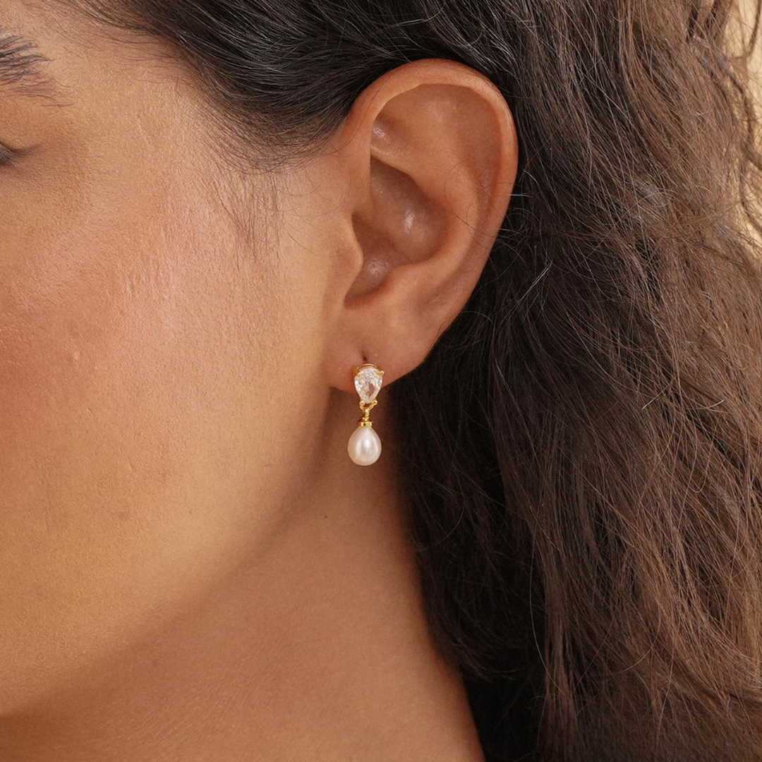Elowen Pearl Earrings