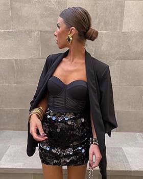 Isla | Sparkling Sequin Skirt