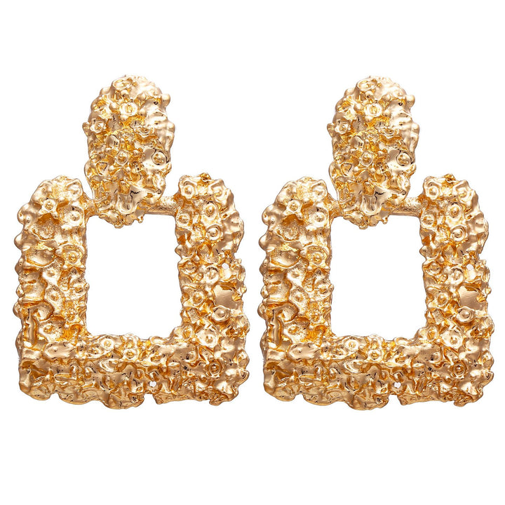 Cleodora | Geometric Drop Earrings