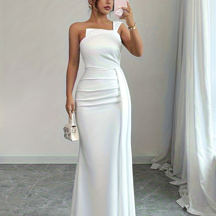 Freyja | One-Shoulder Bodycon Gown
