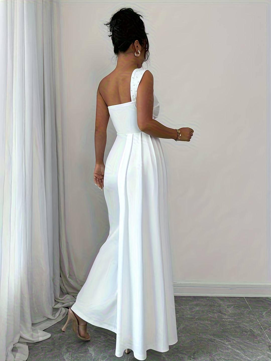 Freyja | One-Shoulder Bodycon Gown