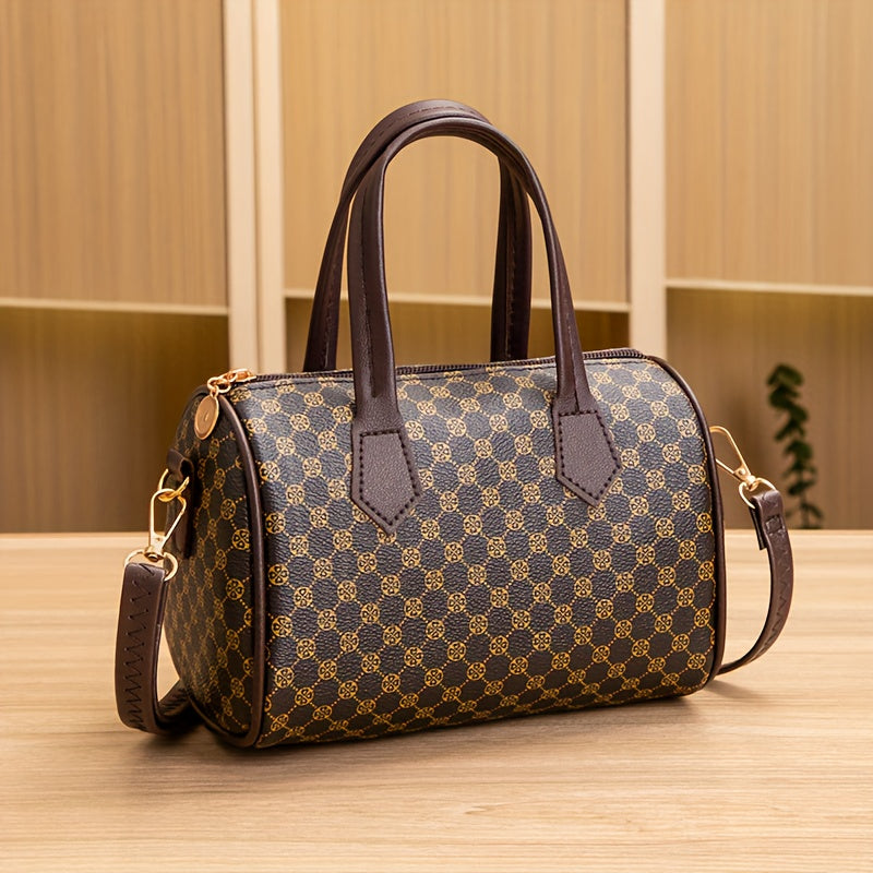 Harper | Monogram Duffel Crossbody