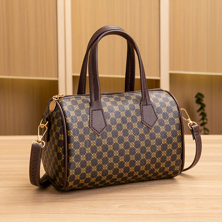 Harper | Monogram Duffel Crossbody
