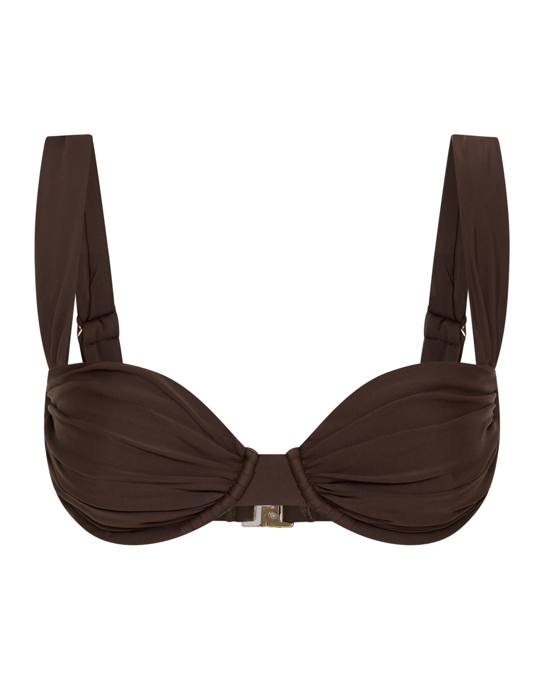 Marlowe | Underwire Ruched Bikini Top