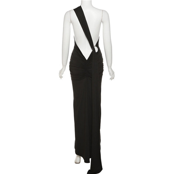 Scarletta | One-Shoulder Bodycon Maxi Gown