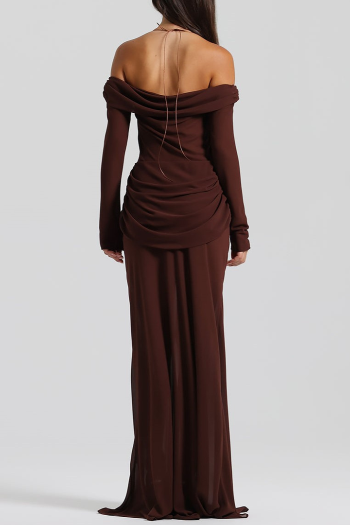 Tegan | Knot Cutout Maxi Dress