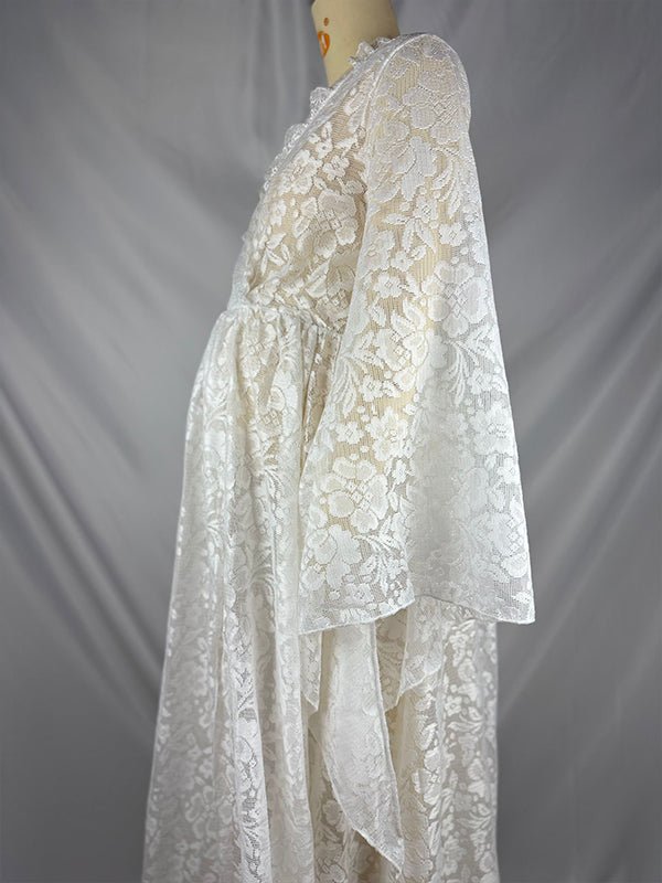 Willow | Boho Lace Maternity Maxi Dress